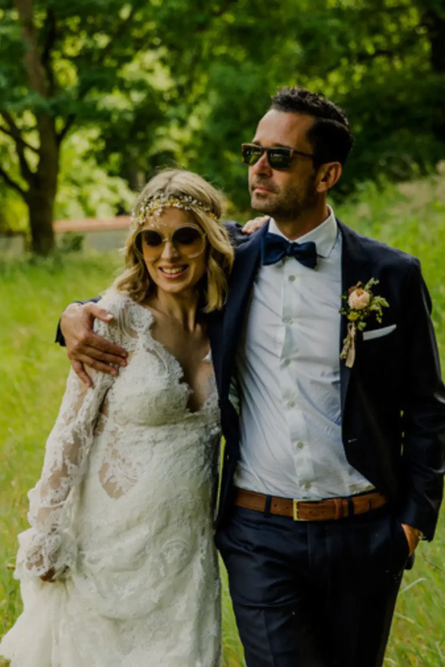 Modern Boho Wedding by the Havel