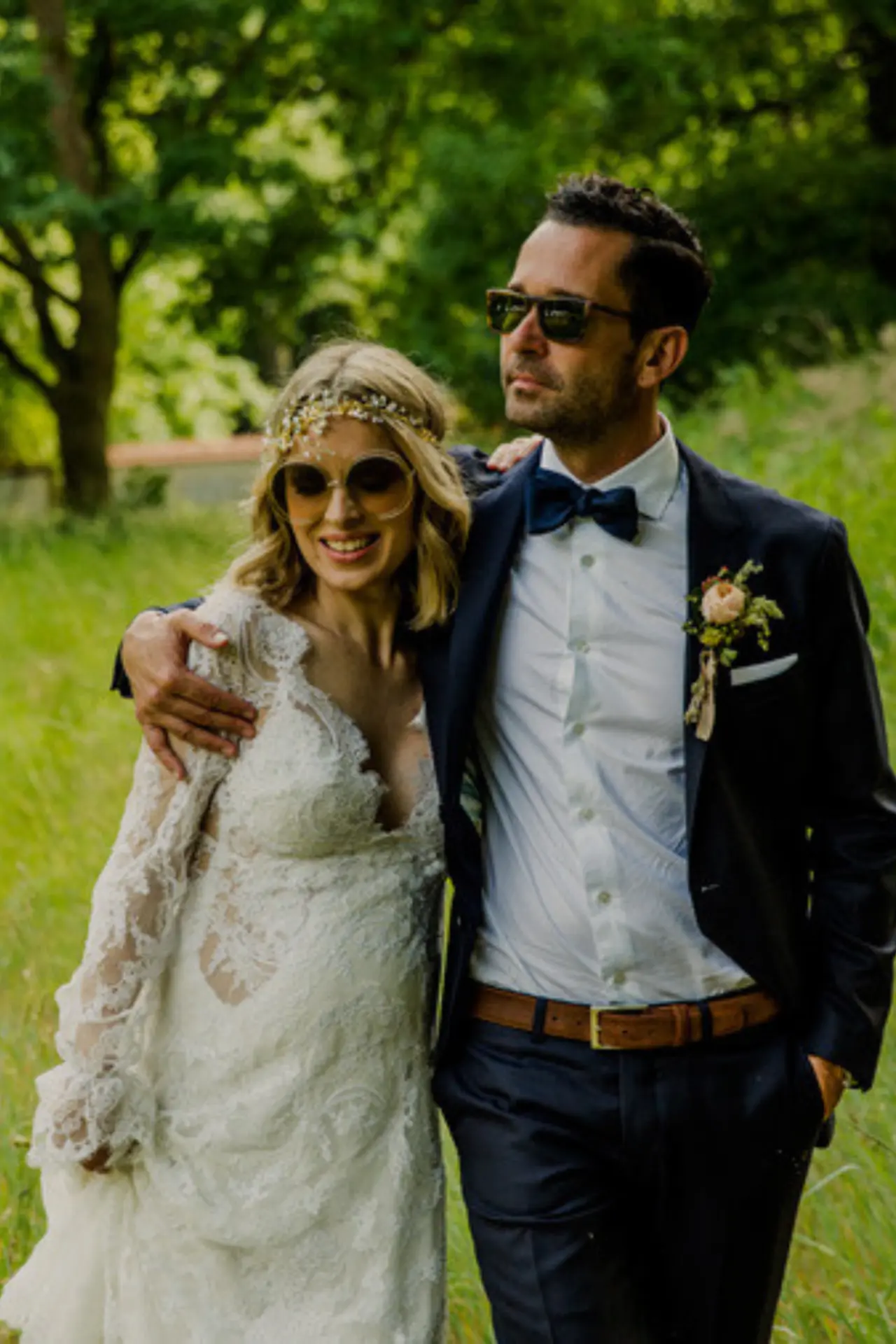 Modern Boho Wedding by the Havel